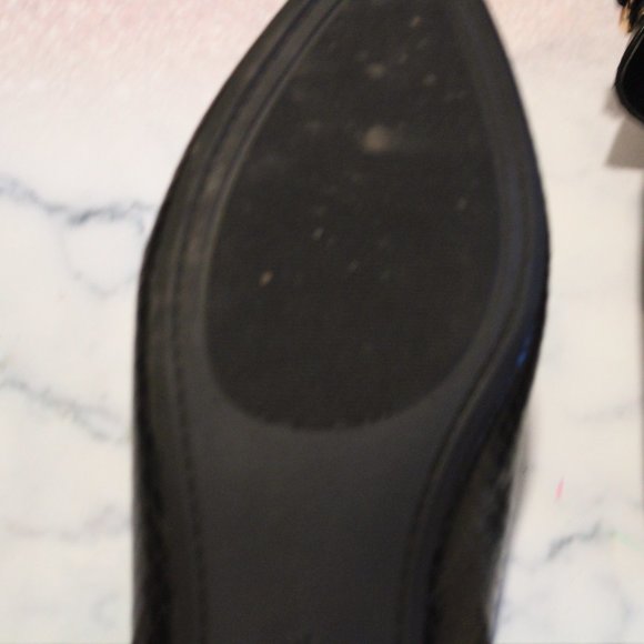 Shoe Dazzle pleather loafers, 9.5 - Picture 4 of 5